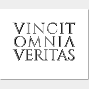 VINCIT OMNIA VERITAS - 3D Light Posters and Art